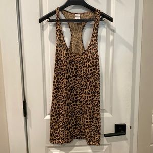 PINK (Victoria Secret) Cheetah Print Tank Top